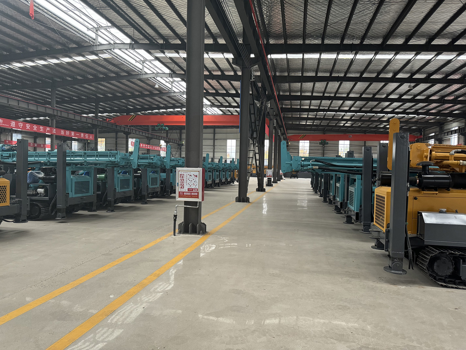 Inspection and testing at Relied Heavy Industry