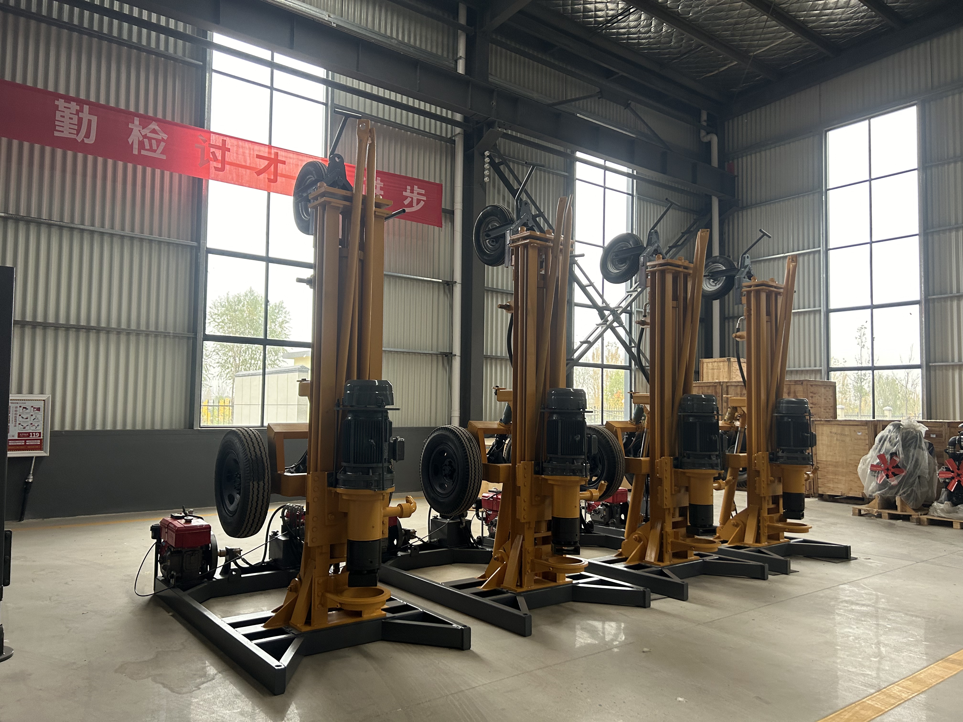 Relied factory assembly workshop and production line