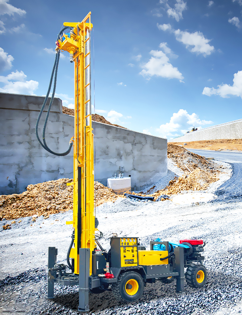 Mining and Quarry Drilling scene