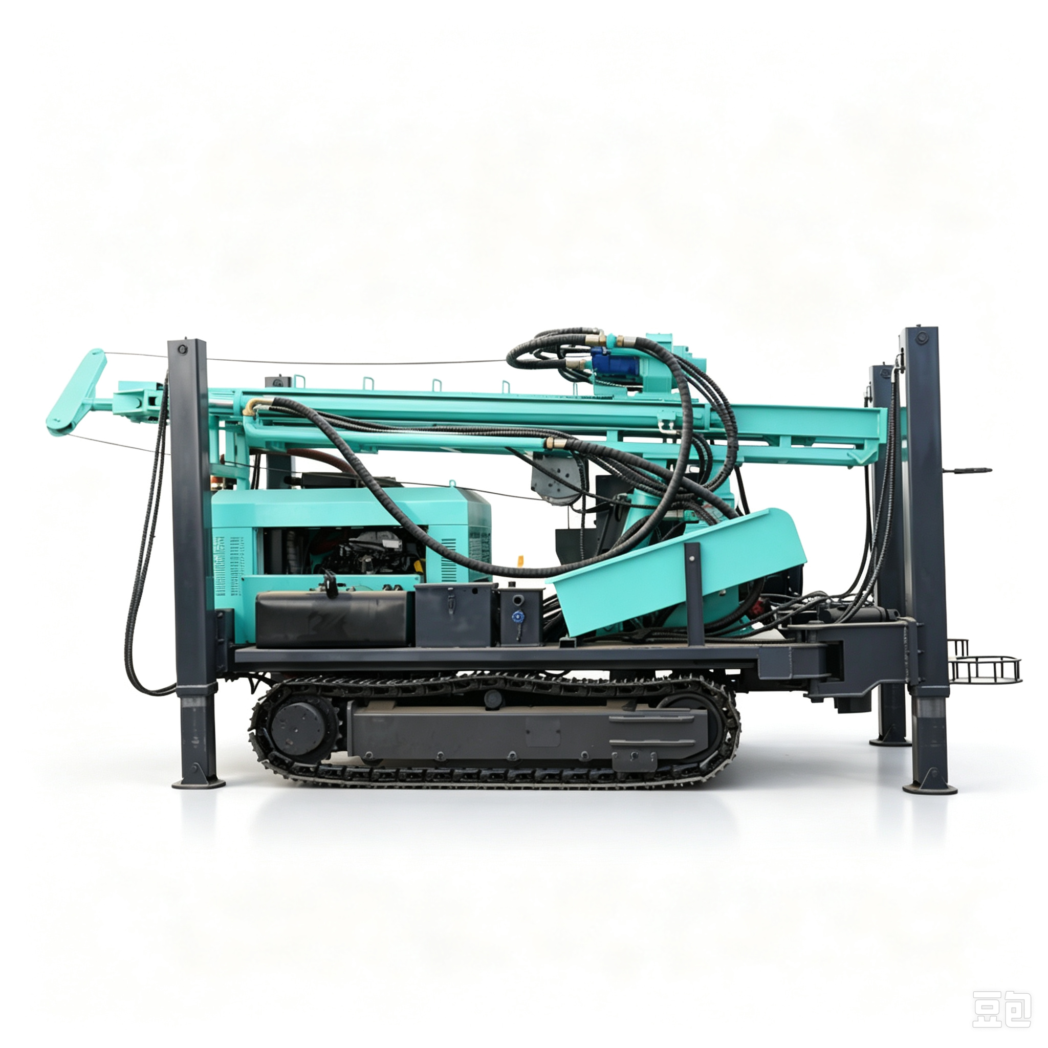 RLD-450DTH Pneumatic Drilling Rig | 450m Water Well Drilling Machine