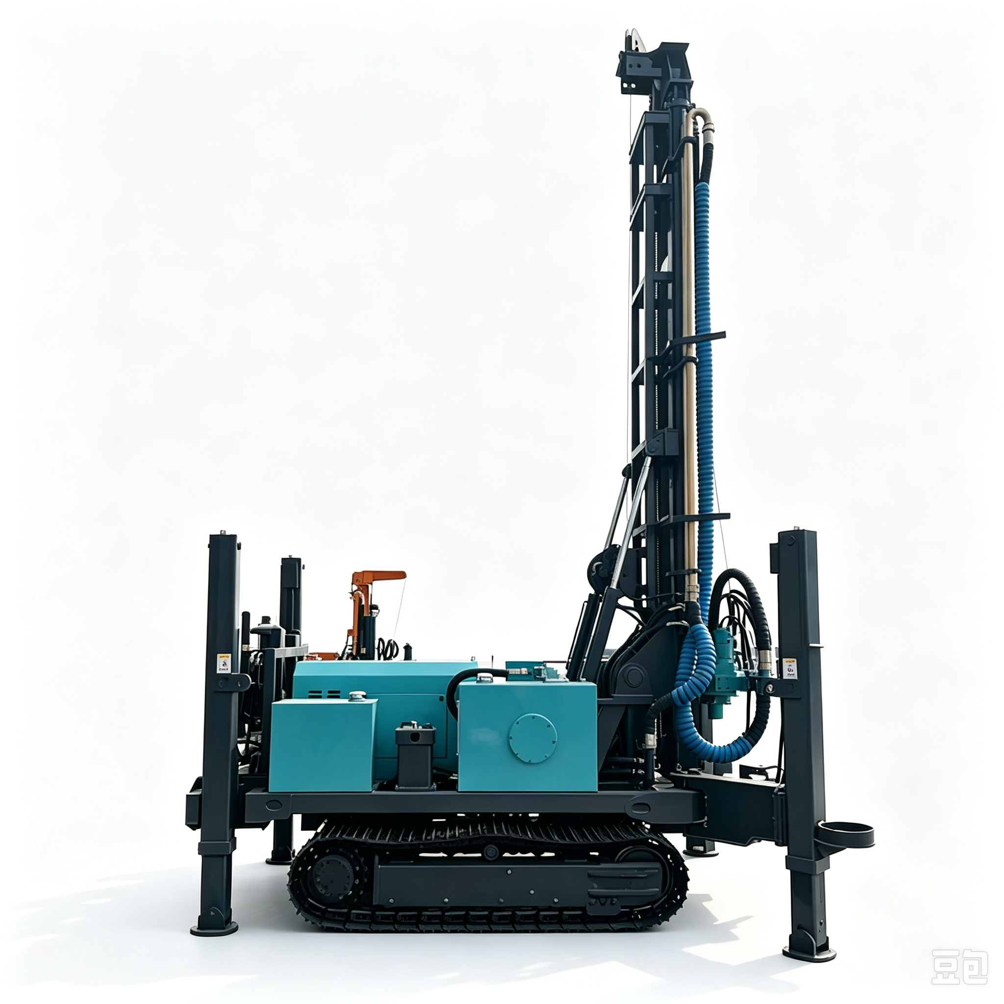 RLD-800DTH Pneumatic Drilling Rig | 800m Deep Water Well Drilling Machine