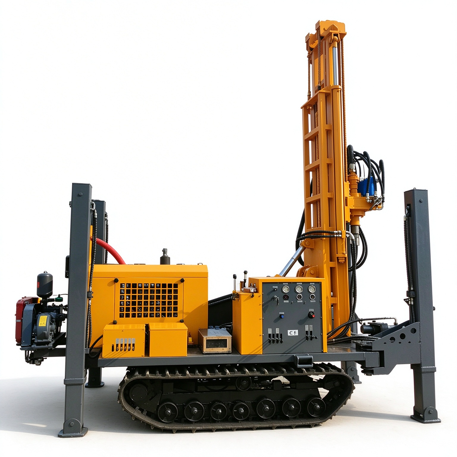 RLD-180DTH Pneumatic Drilling Rig