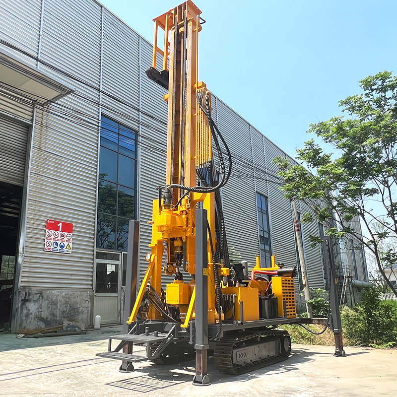 Water Well Drilling scene