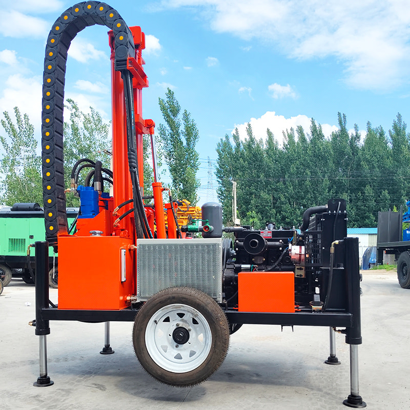 Water Well Construction scene